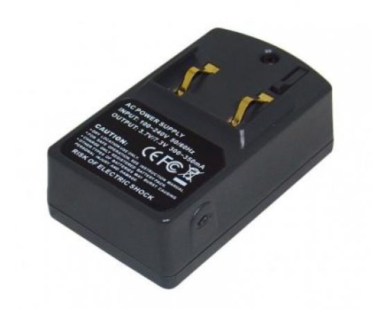 ACFR123 charger for FR123 and FR2 foto batteries