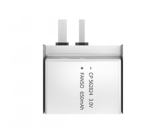 Fanso 3V lithium battery 650mAh Ultra-Thin