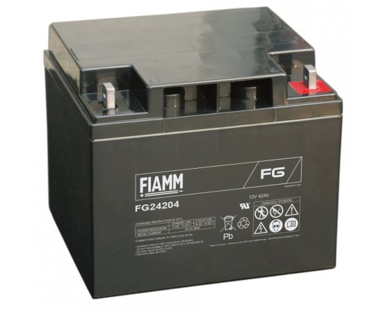 12V/42Ah FIAMM 5 Years VRLA battery FG24204