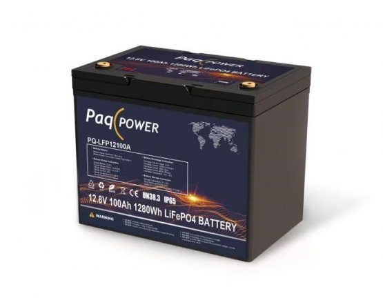 12V (12,8V) 100Ah 1280Wh LiFePO4 PaqPOWER battery
