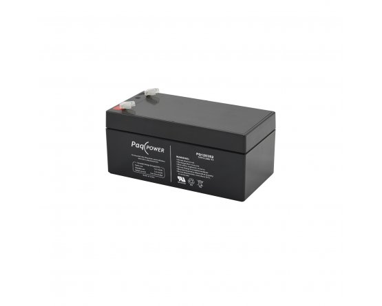 12V/3.2Ah PaqPOWER VRLA battery 5 years Superior