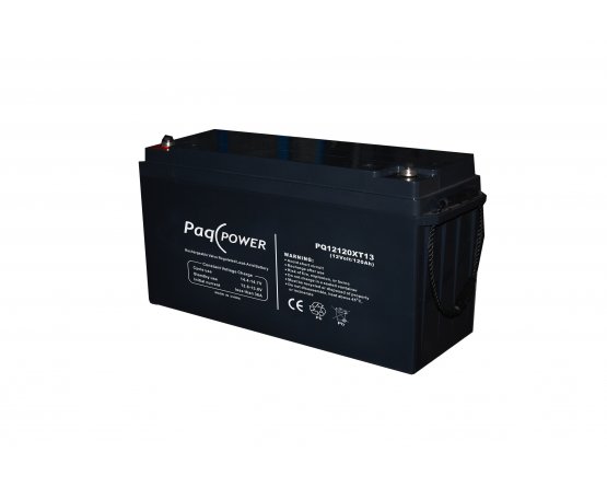 12V/150Ah PaqPOWER VRLA battery 10 years Extended
