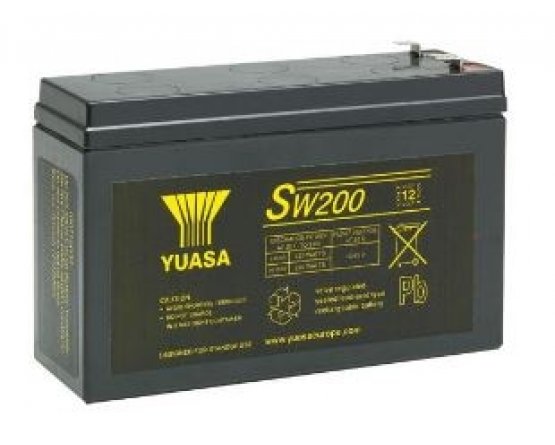 12V/6,2Ah Yuasa 3-5 years VRLA battery SW200