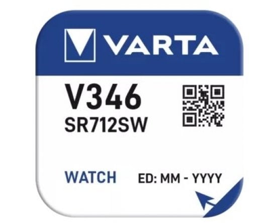 V346 Sølvoxid battery Varta V346/SR712