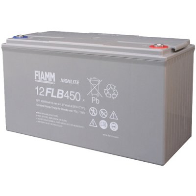 12V/115Ah FIAMM 12 Years VRLA battery UPS 12FLB450