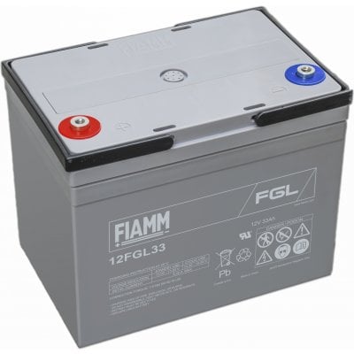 12V/33Ah FIAMM 10 Years VRLA battery 12FGL33