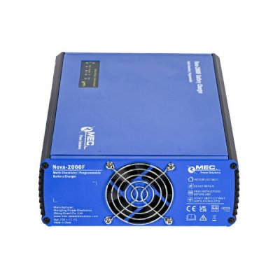 2000W adjusteable charger available for Lithium/VRLA
