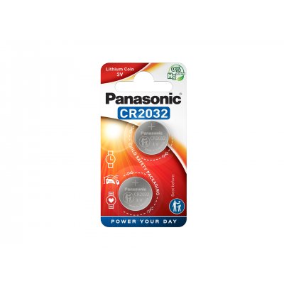 CR2032/2BP Lithium coin battery Panasonic