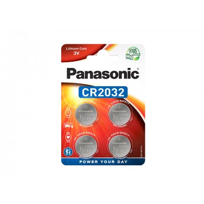 CR2032/4BP Lithium coin battery Panasonic