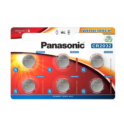 CR2032/6BP Lithium coin battery Panasonic