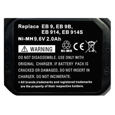 Hitachi DS 10DT battery EB 920HS 9,6v/2Ah NiMH