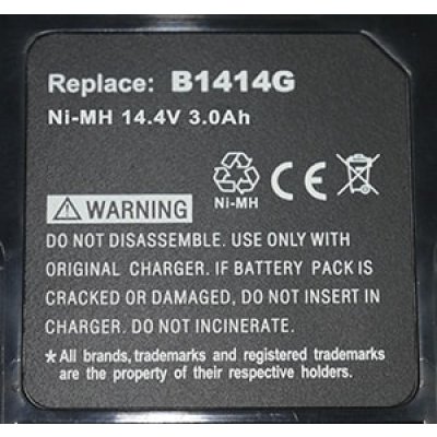 AEG BS 14 G battery B1414G 14,4v/3Ah NiMH