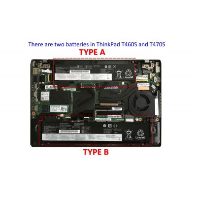 Lenovo ThinkPad T460s/T470s laptop battery