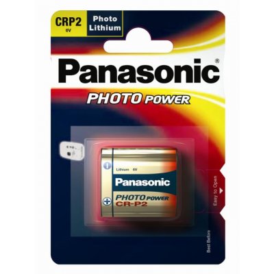 CRP2P Lithium 6V foto battery Panasonic