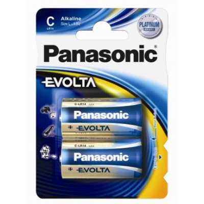 LR14/C Panasonic Alkaline batteri Evolta