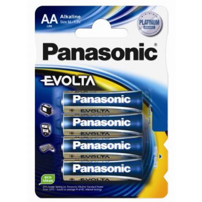 AA/P6E Panasonic Evolta battery 4 blisterpack