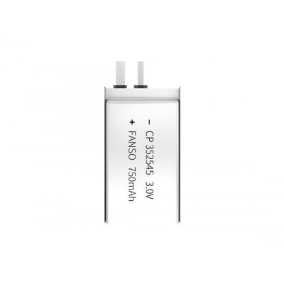 Fanso 3V lithium battery 750mAh Ultra-Thin