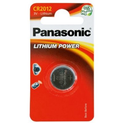 CR2012/1BP Lithium coin battery Panasonic