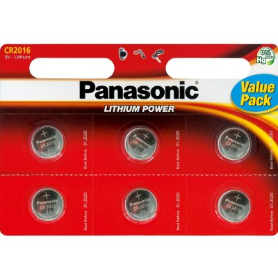 CR2016/6BP Lithium coin battery Panasonic