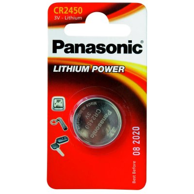 CR2450/1BP Lithium coin battery Panasonic