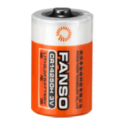 Fanso 3V lithium 1/2AA battery 850mAh Li-MnO2