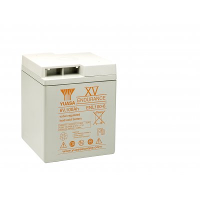 6V/108Ah Yuasa VRLA battery over 12 year ENL100-6