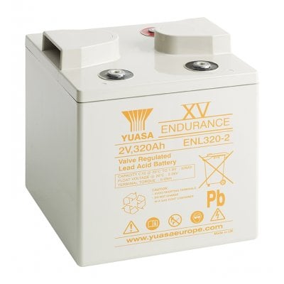 2V/345,6Ah Yuasa VRLA battery over 12 year ENL320-2