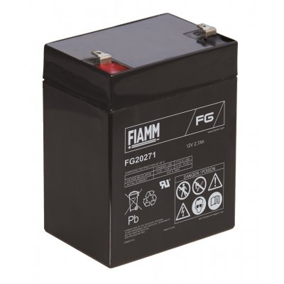 12V/2,7Ah FIAMM 5 Years VRLA battery FG20271