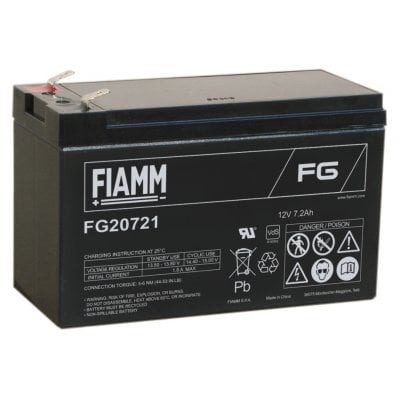 12V/7.2Ah FIAMM 5 Years VRLA battery FG20721