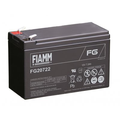 12V/7.2Ah FIAMM 5 Years VRLA battery FG20722