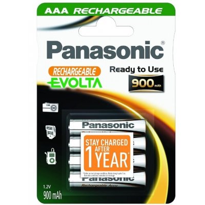 AAA/P03E Panasonic Evolta rechargeable 4stk.