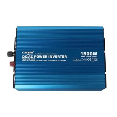 Inverter Pure Sine Wave 24VDC/230VAC 1500W