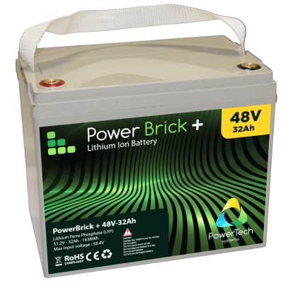 PowerBrick LiFePO4 battery 48V/32Ah