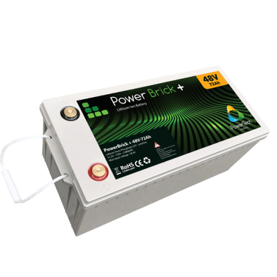 PowerBrick LiFePO4 battery 48V/72Ah